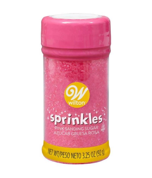 Wilton Wilton Pink Sanding Sugar Sprinkles
