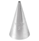 Wilton Douille à Glacer en inox #2, Ronde, de Wilton