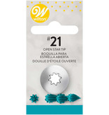 Wilton Wilton Cake Icing Tip #21, Open Star