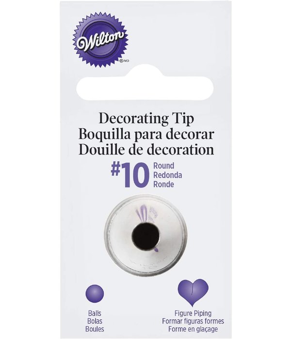 Wilton Wilton Cake Icing Tip #10, Round