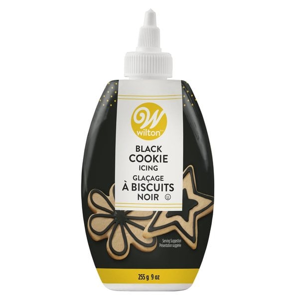 Glaçage noir pour biscuits 9 oz de Wilton