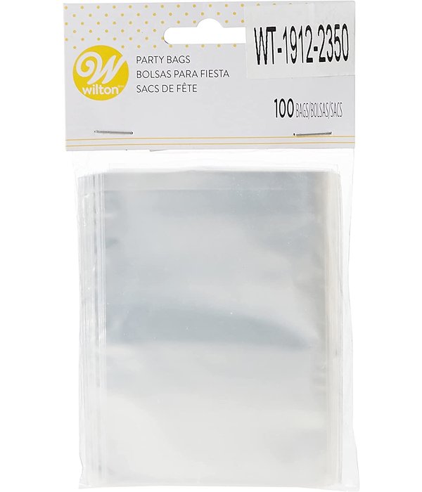 Wilton Wilton 100-Pack Clear Treat Bags Mega Pack
