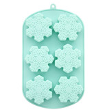 Wilton Wilton Silicone Bakeware, 6 Cavity Snowflake Treat Mold