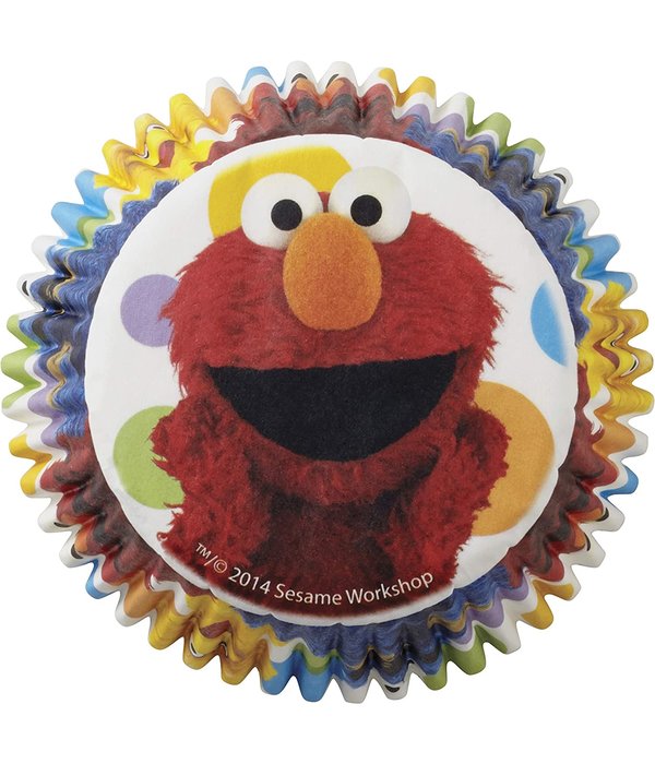 Wilton Wilton Cupcake Liners, Sesame Street, pack of 50