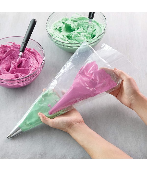 Wilton Wilton Decorating Piping Bags, Disposable, Plastic,16"