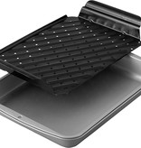 Wilton Wilton Recipe Right Non-Stick Large Broiler Pan Set, 11x14"