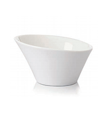 Vitrex Crown 5" White Inclined Bowl
