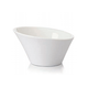Bol incliné blanc de 5" de Vitrex Crown