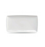 Vitrex Crown 9.5x5.25" Rectangular White Plate