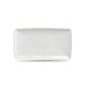 Assiette rectangulaire blanche 9.5x5.25" de Vitrex Crown