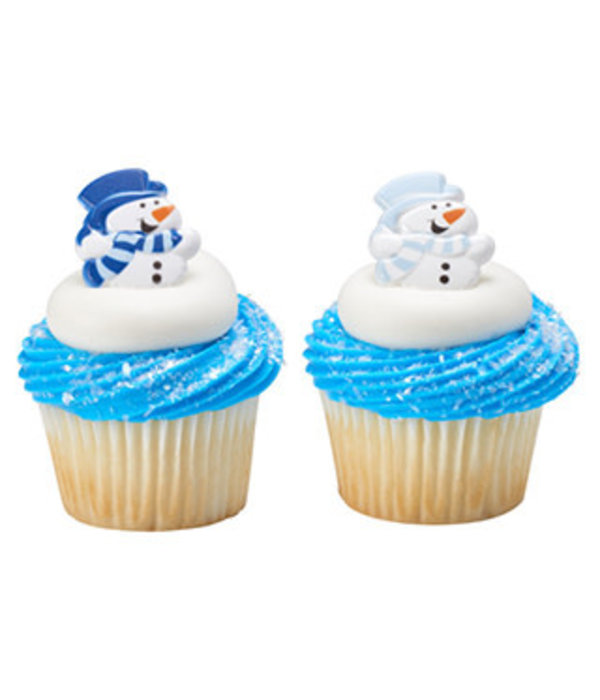 Bague à Cupcake "Bonhomme de neige" de Vincent Sélection