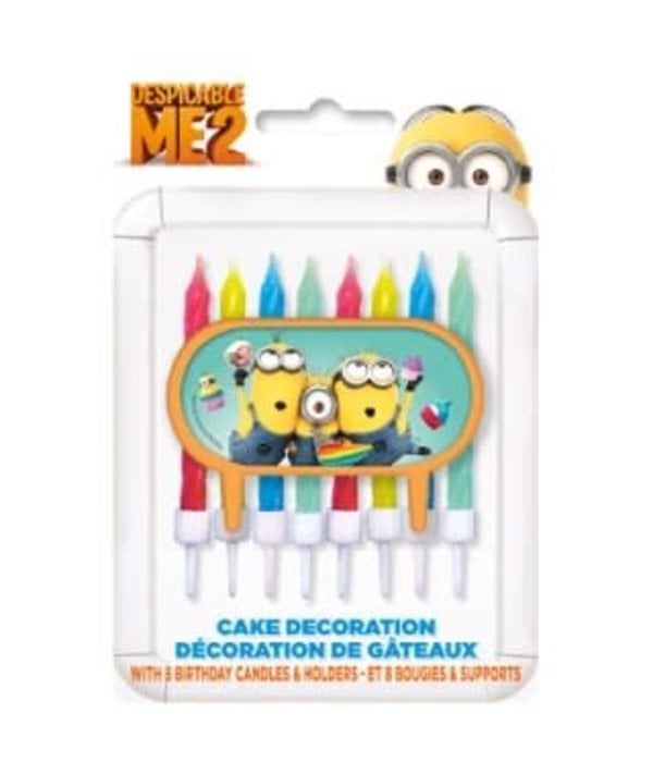 Despicable Me cake candles - Ares Kitchen and Baking Supplies