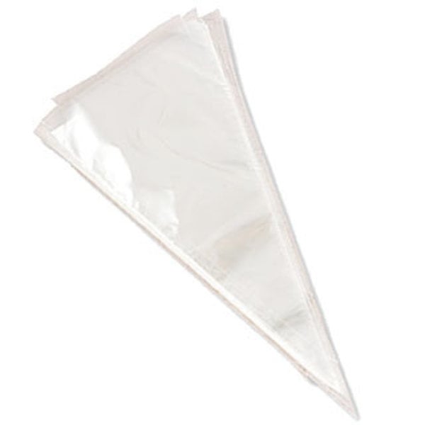 Vincent Sélection Clear conical candy bags 12x6", pack of 20