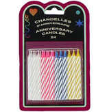 Vincent Sélection Chandelles d'anniversaire Twist, pack de 24, de Vincent Sélection