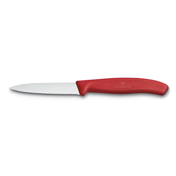 Couteau d’office Swiss Classic Manche Rouge de 8cm de Victorinox