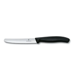 Victorinox Victorinox 11 cm Swiss Classic Tomato and Table Knife - Black Handle