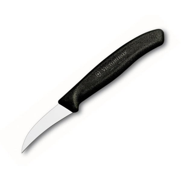 Victorinox 6" Swiss Classic Curved Shaping Knife - Black Handle