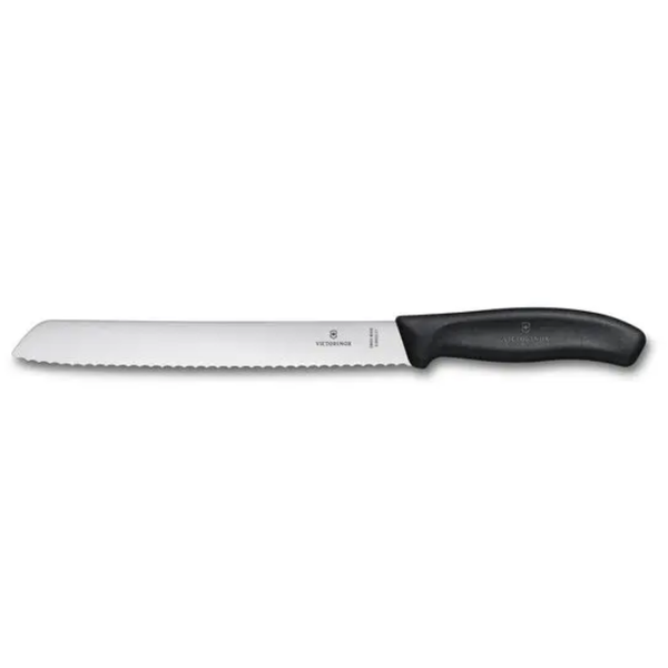 Victorinox Swiss Classic Bread Knife 21cm - Black Handle