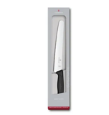 Victorinox Victorinox Swiss Classic Bread and Pastry Knife 22cm - Black Handle