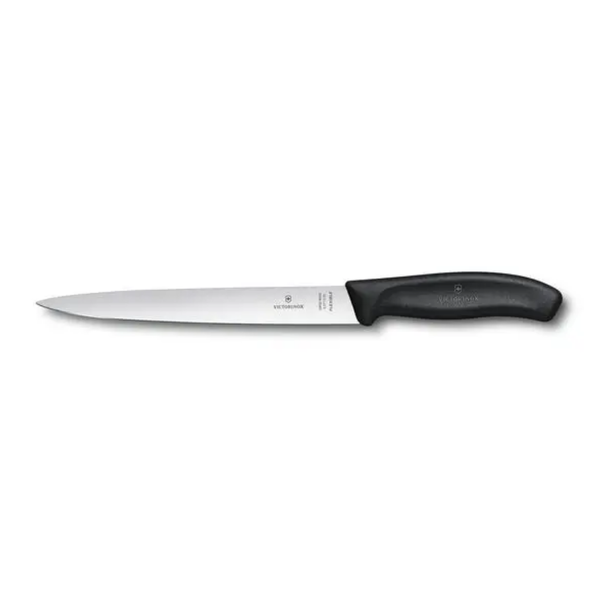 Couteau à fileter Swiss Classic 20cm manche noir de Victorinox