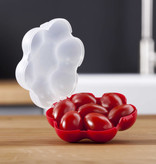 Tomorrow's Kitchen Cherry or Grape Tomato Case, 7 Cavity Red