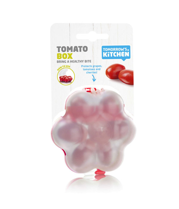 Tomorrow's Kitchen Tomorrow's Kitchen Cherry or Grape Tomato Case, 7 Cavity Red