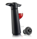 Vacu Vin Vacuum Wine Saver Pump with 1 Stopper, Black