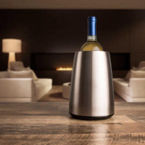 Refroidisseur à vin Active Elegant en acier inoxydable de Vacu Vin