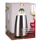 Refroidisseur à vin Active Elegant en acier inoxydable de Vacu Vin