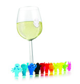 Vacu Vin Glass Markers, Set of 12 Assorted