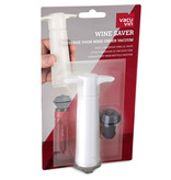 Vacu Vin Vacuum Wine Saver Pump with 1 Stopper, White