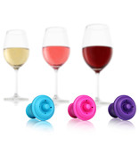 Vacu Vin Wine Saver Extra Stoppers, Set of 3 Colors