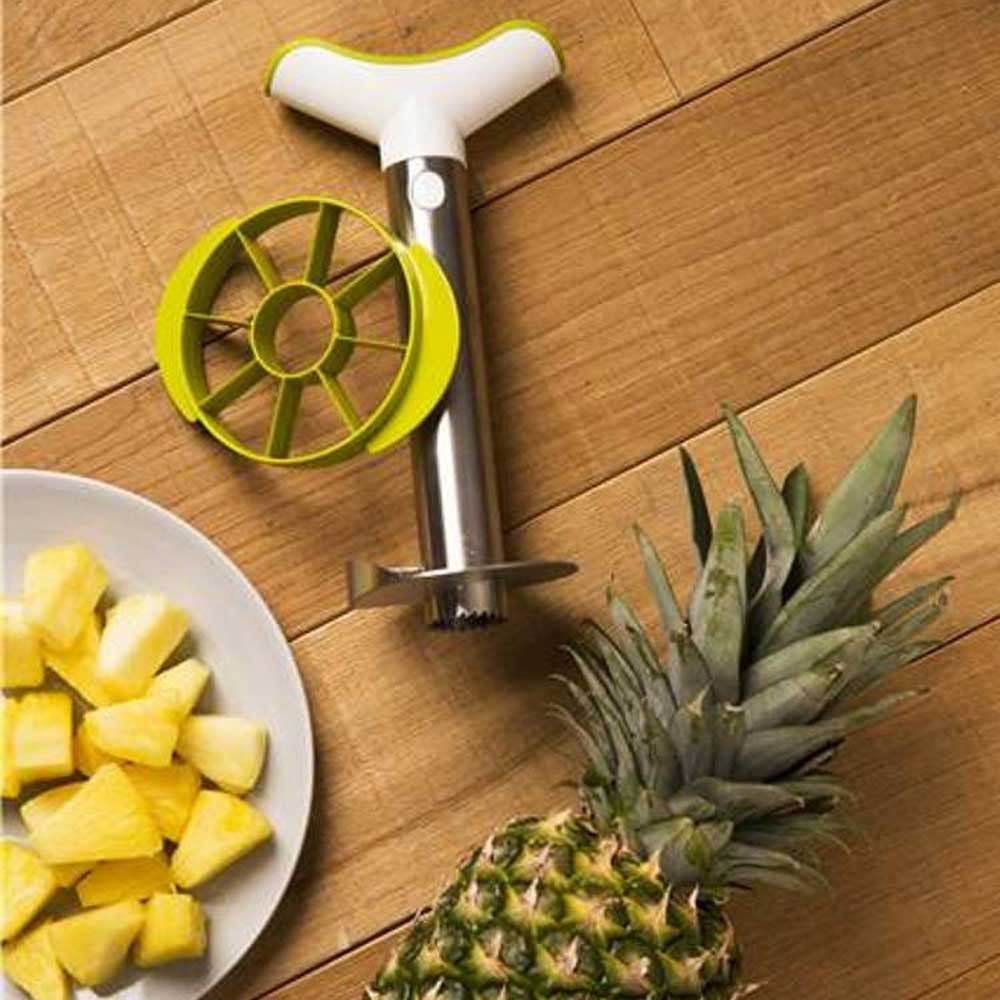 Trancheur d'ananas en acier inoxydable 2021, éplucheur de fruits,  trancheuse de cuisine, outil facile, coupe en spirale, nouvel accessoire  d'ustensile