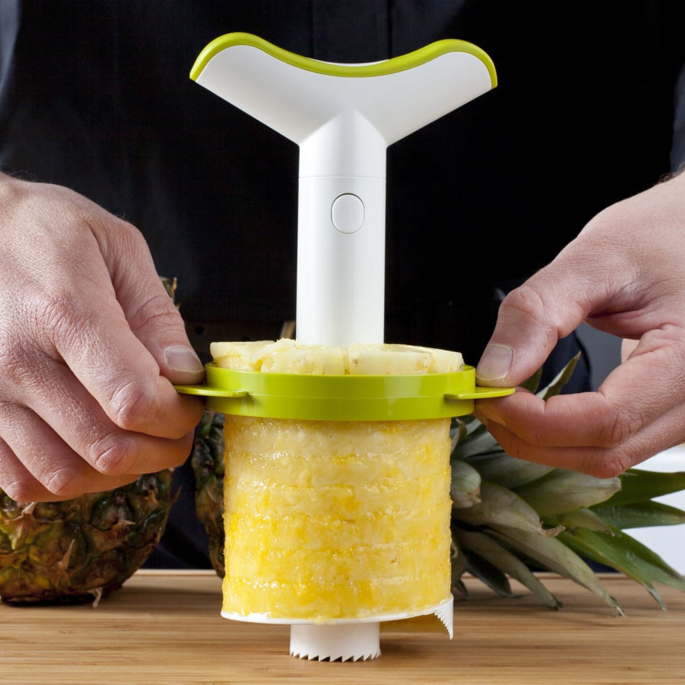 Coupe Ananas Inox - Ustensile Cuisine - Coupe Fruit - Gadgets de