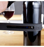 Thermomètre flexible pour bouteille de vin, gris foncé de Vacu Vin