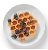 Ricardo Ricardo Mini waffle maker honeycomb pattern