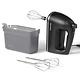 Ricardo 5 speed hand mixer with storage case