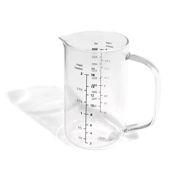 Tasse à mesurer multi-usage en verre de 0,5 litre (2 tasses) de Ricardo