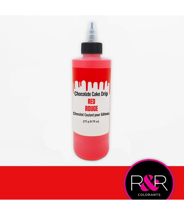 Roxy & Rich Chocolat coulant pour gâteau ''Cake Drip'' - rouge de Roxy & Rich