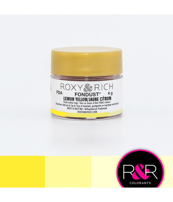 Roxy & Rich Roxy & Rich Fondust Lemon Yellow