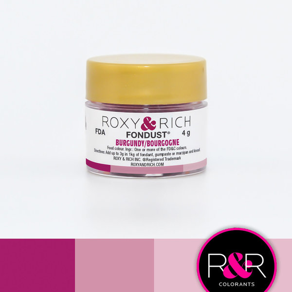 Roxy & Rich Fondust - Burgundy
