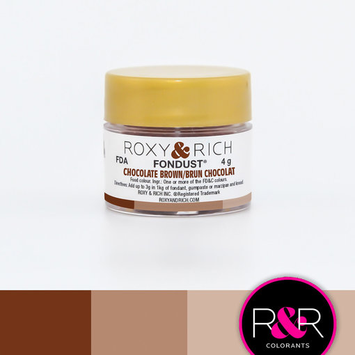 Roxy & Rich Roxy & Rich Fondust - Chocolate Brown