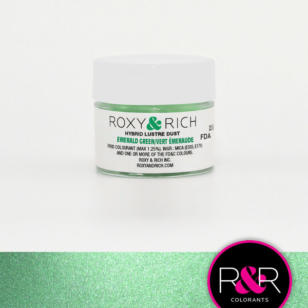 Roxy & Rich Hybrid Lustre Dust - Emerald Green
