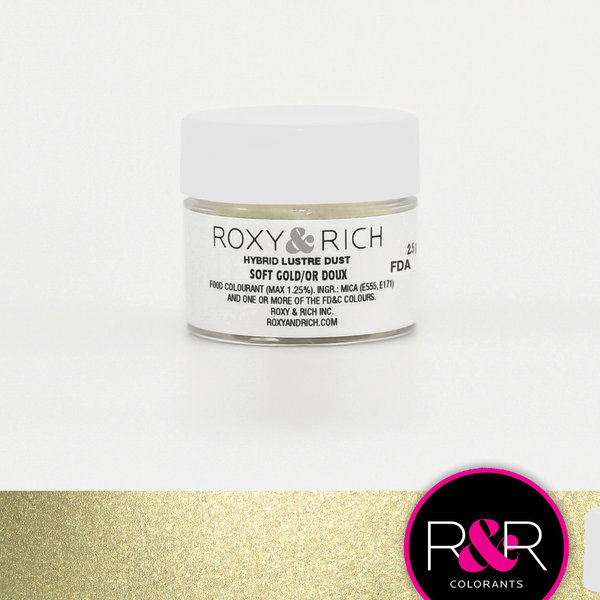 Roxy & Rich Hybrid Lustre Dust - Soft Gold
