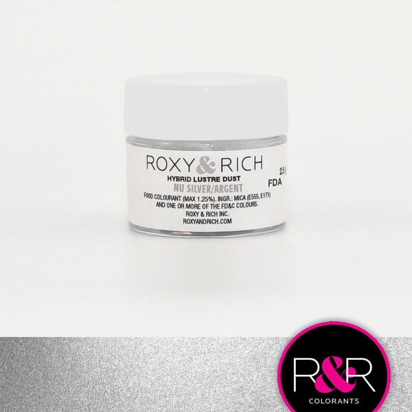 Roxy & Rich Hybrid Lustre Dust - Silver