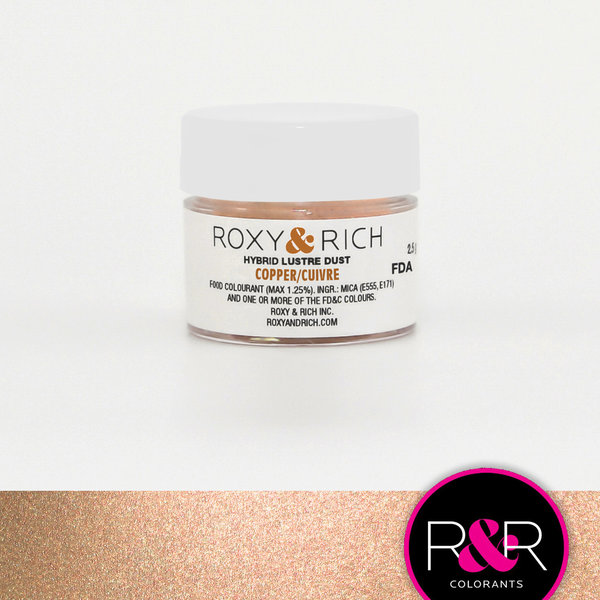 Roxy & Rich Hybrid Lustre Dust - Copper