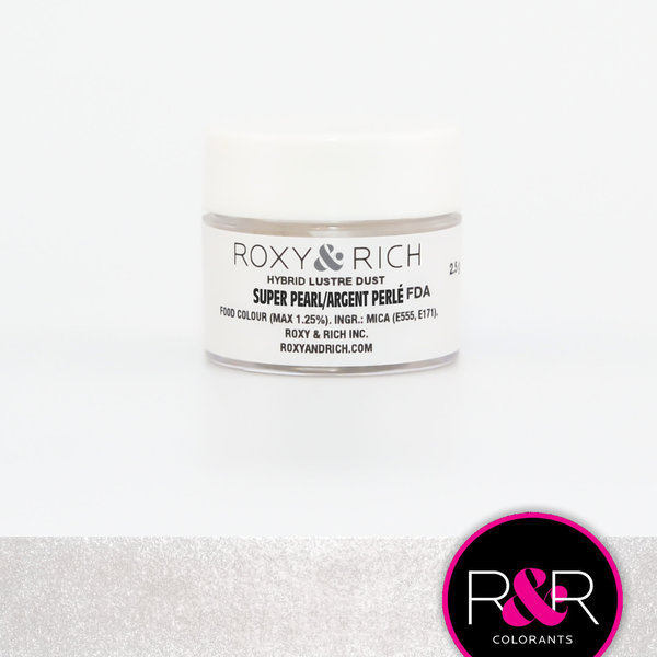 Roxy & Rich Hybrid Lustre Dust - Super Pearl