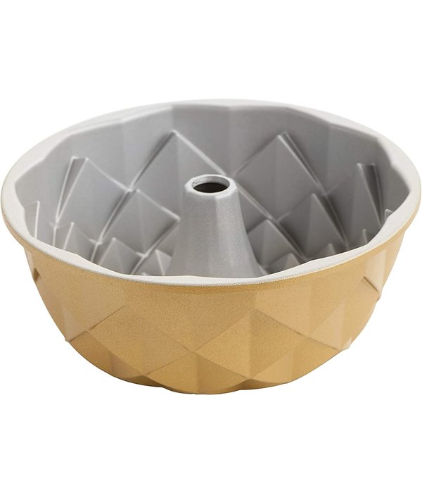 Nordic Ware Moule à gâteaux Bundt 10 tasses Jubilee ‘’Gold” de Nordic Ware
