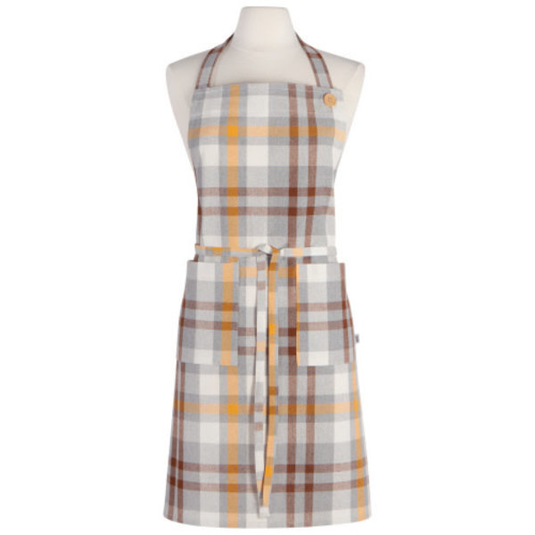 NowDesigns "Maize Plaid" Brown Spruce Apron