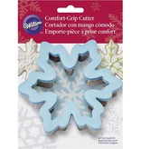 Wilton Wilton Blue Snowflake Comfort Grip Holiday Cookie Cutter